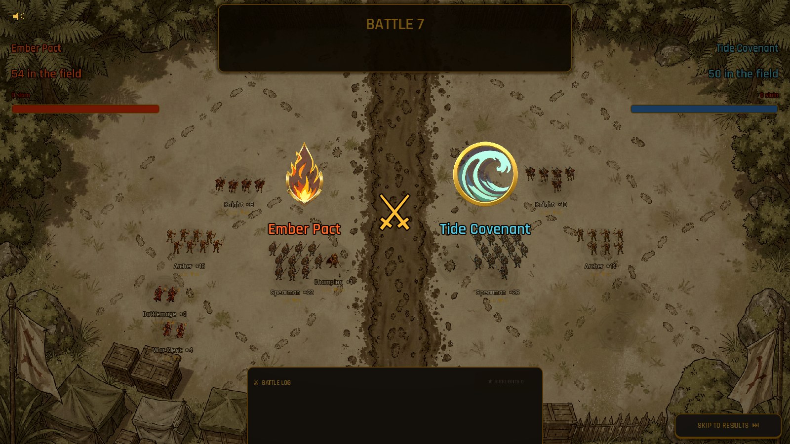 A battle